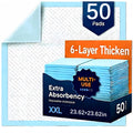 23.62*23.62inch Extra Large Thickened Disposable Adult Pad, Absorbent And Leak-proof Mattress, Suitable for Adults, Seniors, Postpartum Care And Pets