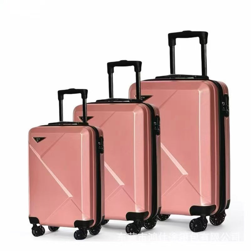Hardshell Luggage Set 3-Piece ABS Suitcase with 360° Spinner Wheels, TSA Combination Lock & Expandable Zipper – 20" Carry-On, 24" & 28" Checked Sizes for Men & Women | ShopVora CA
