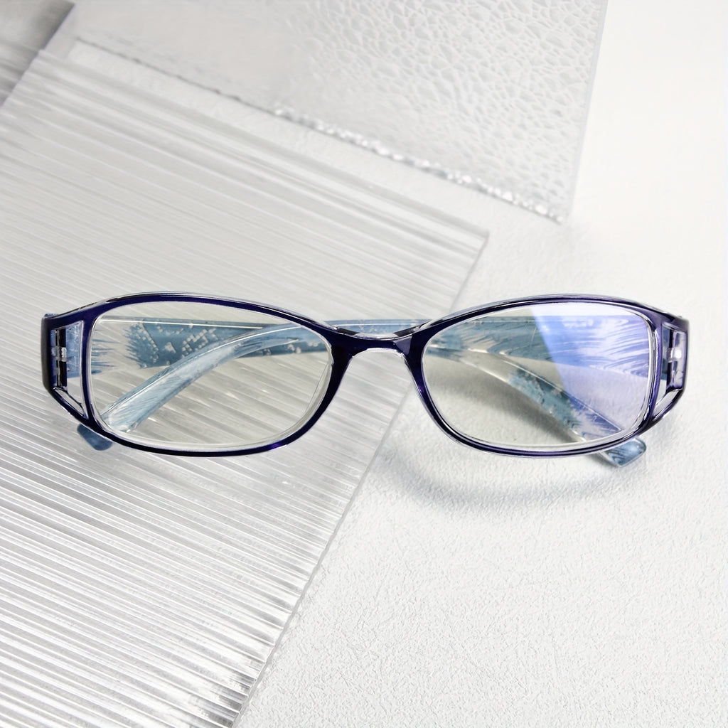 8pcs Blue Light Blocking Reading Glasses - Anti-Eye Strain Computer Glasses with HD Lens Clarity, Lightweight PC Frame, Full-Rim Square Frames, Compatible with Glasses Case - for Women, Men, Office, Gaming, Smartphone - Buy 4 Get 4 Free Offer, Gaming