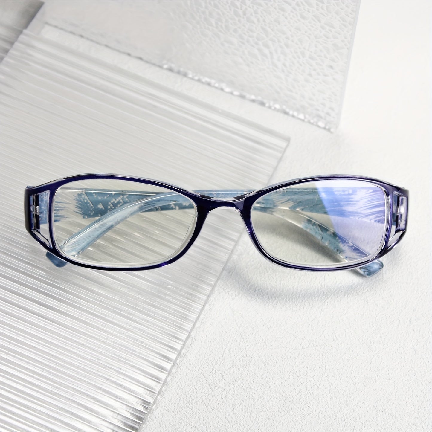 Blue Light Blocking Glasses 8-Pack – Anti-Eye Strain Computer Reading Glasses, HD Lens, Lightweight Square Full-Rim Frame, for Women & Men, Office, Gaming & Smartphone Use | ShopVora CA