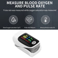Fingertip Pulse Oximeter Blood Oxygen Saturation Monitor SpO2 Heart Rate Meter with OLED Display – Fast Reading, Portable & Accurate for Home Use