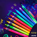 The 2026 New 9-color Fluorescent Drawing Pen Is Washable And Suitable for Various Occasions, Such As Role-playing, Clothing Description, And Object Drawing. It Is Perfect for Giving to Friends, Elders, Leaders, And Best Friends On Halloween