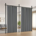 Room Dividing Tension Curtain Rod, No Drilling Freestanding Room/Wall Divider Rod, Adjustable Heavy Duty Floor to Ceiling Self Stand