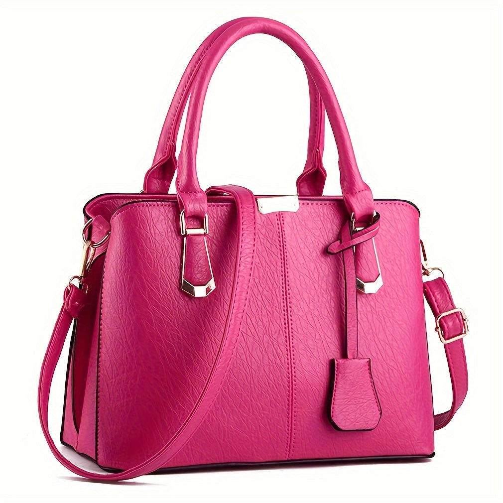 Women's Fashion Satchel Handbag – Stylish Shoulder Tote Purse for Everyday Use | 10 Colours | Crossbody & Handheld Design for Work, Shopping & Casual Outings | ShopVora CA