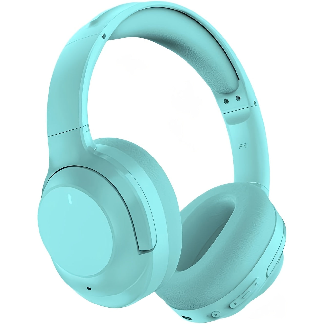Hybrid Active Noise Cancelling Wireless Headphones with Microphone, 30H Playtime, Deep Bass Hi-Fi Audio, Memory Foam Ear Cups, Bluetooth 5.3 Over-Ear Headphones