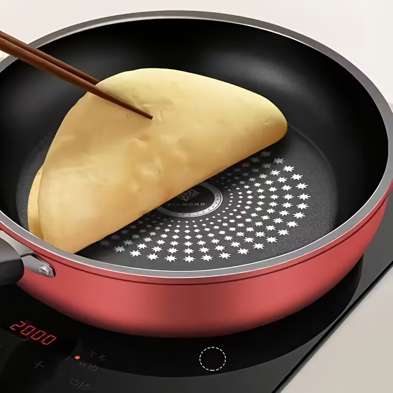 Cast Iron Frying Pan with Lid 24cm – Non-Stick Lightweight Skillet, Induction & Gas Compatible, Dishwasher Safe, Smokeless Cooking Pan for Steaks, Pancakes & Breakfast | ShopVora CA
