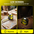 Measuring Tape New Model with USB Chargingdigital Measuring Tape, Laser Tape Measure with High Precision And Multi-function Three-in-one Infrared High-definition Intelligent Digital Display. Measuring Distance/Area/Volume, for Husband, Friends