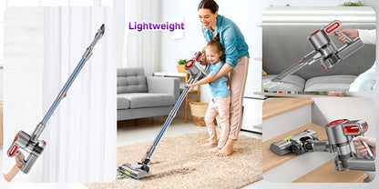 8-in-1 Cordless Stick Vacuum Cleaner 68Kpa – Lightweight Handheld Vacuum, 45-Min Runtime, Large Battery, Hard Floor & Carpet Pet Hair, Corded & Cordless | ShopVora CA