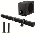 360° Surround Soundbar for Smart TV Separable Tower Speakers DSP Technology ARC Optical AUX Wireless with Subwoofer Option and Remote Control
