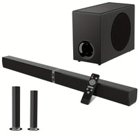 Black with subwoofer