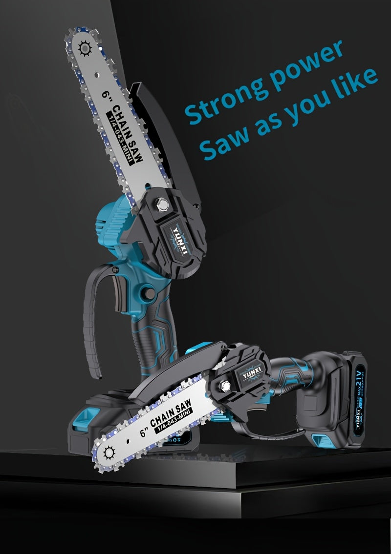 The 2026 New Lithium Battery Wireless Chainsaw And Portable Handheld Electric Tree Trimmer Are Suitable for Safe Pruning, Including Logging, Tree Trimming, Camping, And DIY. Suitable for Gardening, Yard Work, And Family Men, Father's Holiday Gift