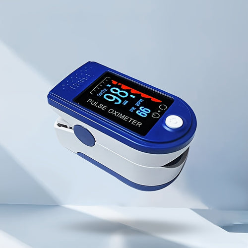 Medical-Grade Finger Pulse Oximeter with Alarm & Perfusion Index – Color TFT Screen, SpO2 Blood Oxygen & Heart Rate Monitor, Pouch & Batteries Included | ShopVora CA