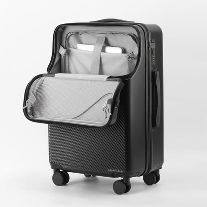 20-Inch Carry-On Trolley Suitcase with Password Lock & Spinner Wheels – Large Capacity Lightweight Boarding Luggage for Daily Travel | Unisex Design | ShopVora CA
