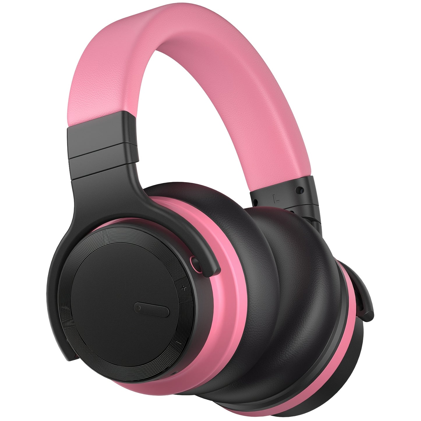 Over-Ear ANC Headphones 32dB Noise Cancelling – Wireless Bluetooth, 30H Playtime, Rich Bass, Built-in Mic, Memory Foam Ear Pads, Adjustable Headband – Black, Red, Blue, Green, Pink & Yellow