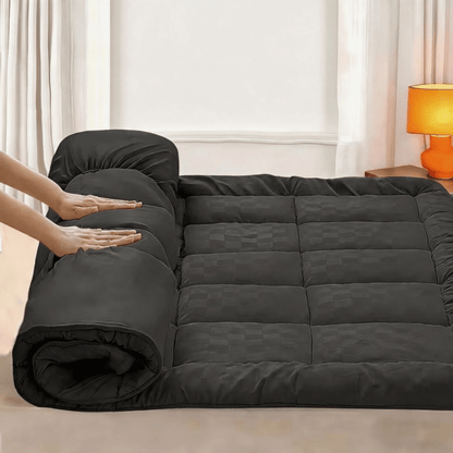 Cooling Quilted Mattress Topper Deep Pocket – Fitted Mattress Pad Cover, Machine Washable, Fits Up to 21" Beds, Temperature Regulation, Twin Full Queen King – ShopVora CA