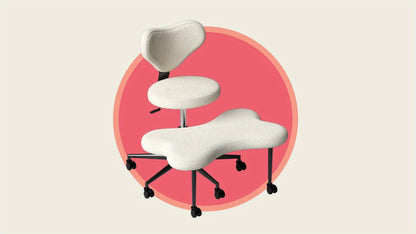 Cross Legged Chair with Wheels Height Adjustable Meditation Chair Ergonomic ADHD Chair for Fidgety Sitters Yoga Lovers PU Leather Velvet Office Home Canada
