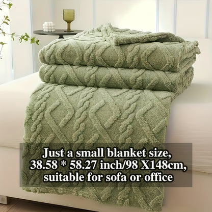 Oversized Throw Blanket for Sofa Bed Couch – Soft All-Season Nap Blanket for Home Office Camping, Small Throw Twin Queen, Khaki Green Gray Blue Pink Purple