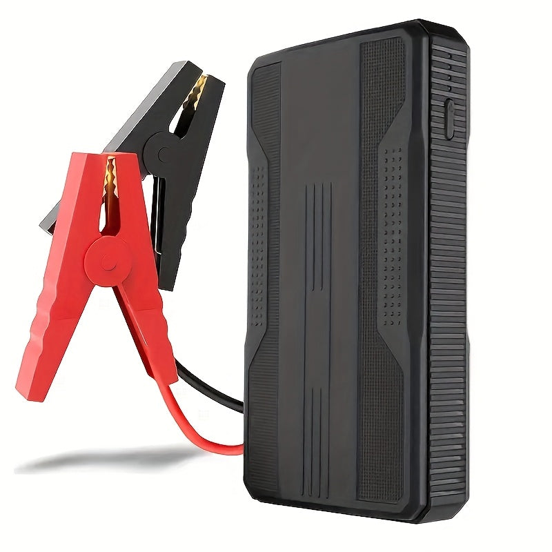 KOPUO 8000A Peak Car Jump Starter – 12V Lithium Power Bank, Cold Start, USB Fast Charge, LED Flashlight