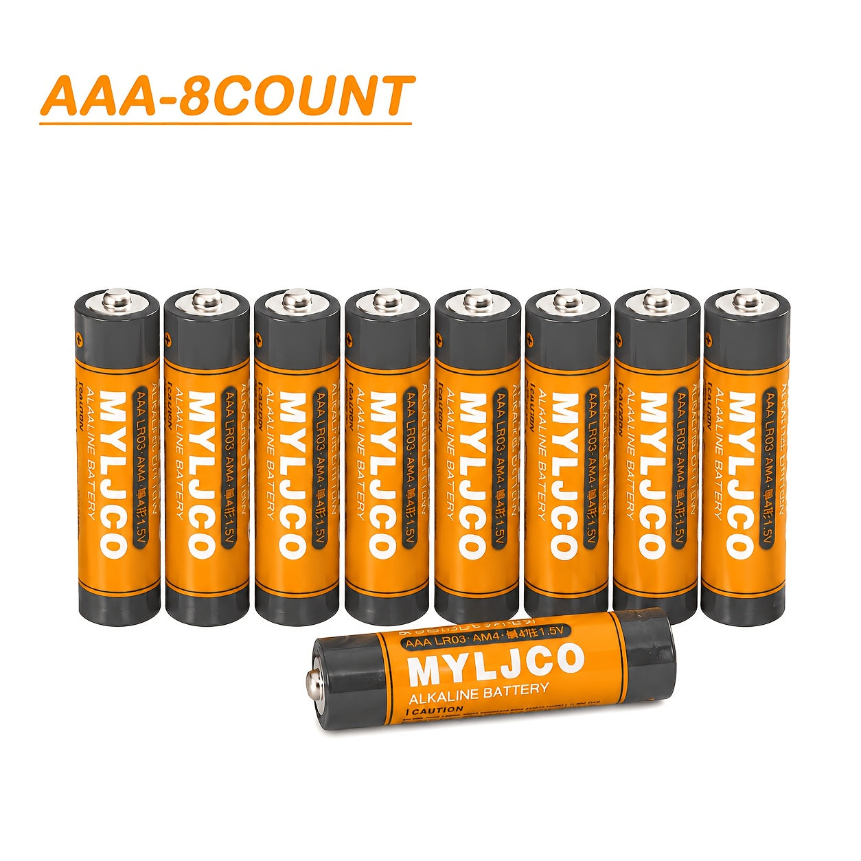 AA & AAA Alkaline Batteries Bulk Pack 8 / 20 / 48 Count – 1.5V Long-Lasting Stable Output for Remote Controls, Toys, Clocks, Flashlights & Holiday Decor, Home & Office Canada