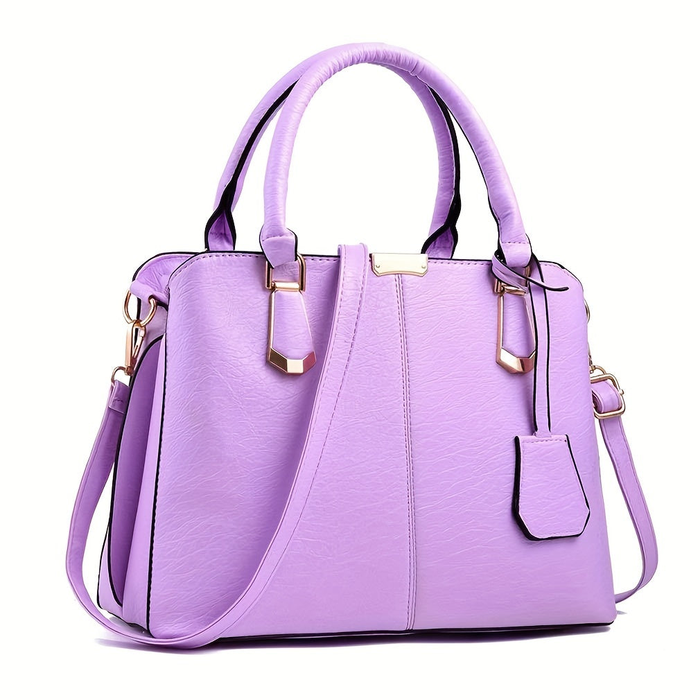 Women's Fashion Satchel Handbag – Stylish Shoulder Tote Purse for Everyday Use | 10 Colours | Crossbody & Handheld Design for Work, Shopping & Casual Outings | ShopVora CA