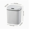 Smart Sensor Trash Can with Silent Auto-Close Lid | Kitchen, Bathroom & Office