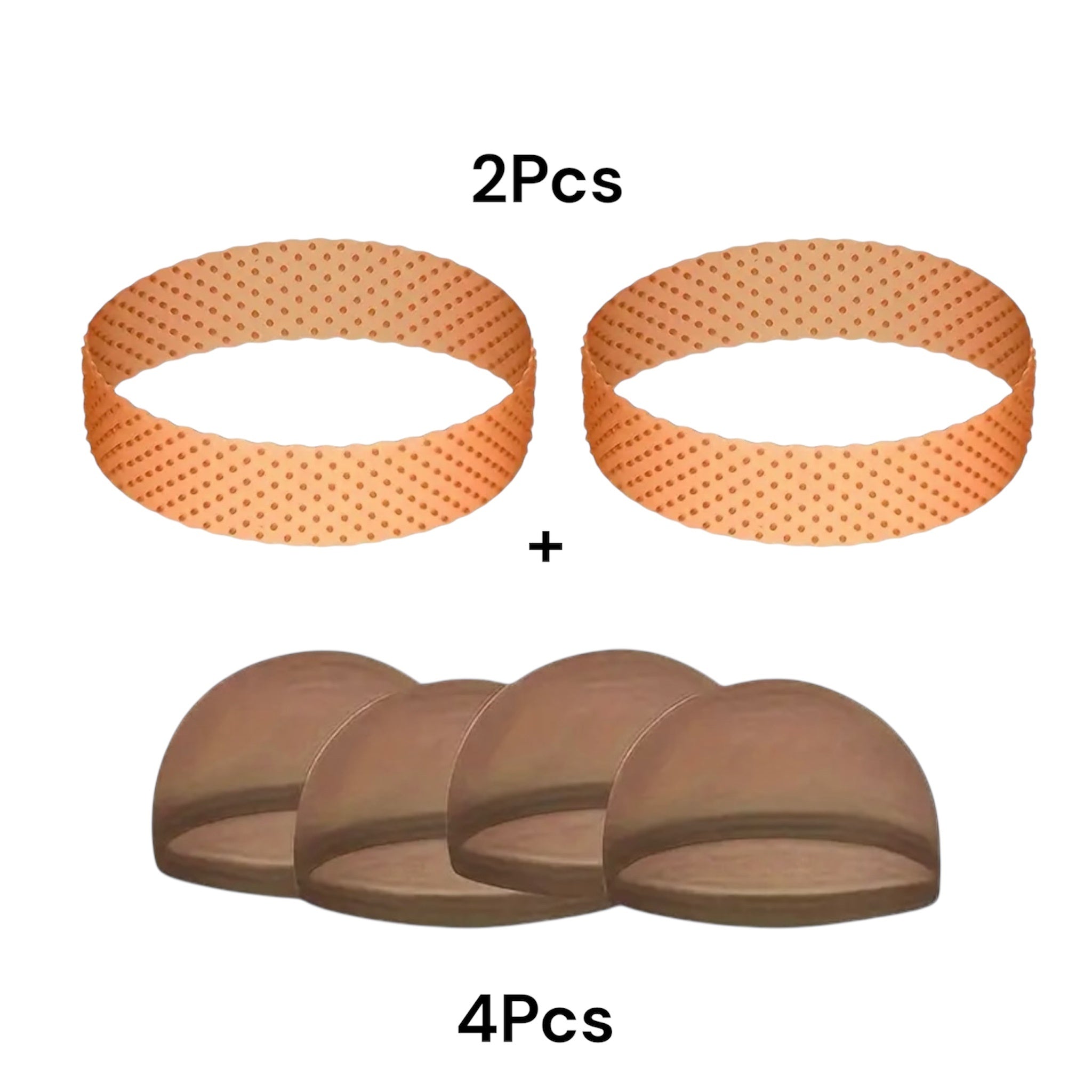 Silicone Anti-Slip Band + HD Wig Cap Set of 6, Silicone Wig Bands for Fixing Lace Wig, Ladies Wig Additions, Adjustable Ladies Wig Fixing Headband 2pcs Silicone Wig Bands And 4pcs HD Wig Cap