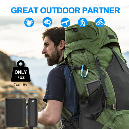 20000mAh Battery Pack for Heated Vest 5V 7.4V DC USB Type-C LED Display 22.5W Fast Charging Power Bank for Heated Jacket Pants Smartphones Tablets - Canada