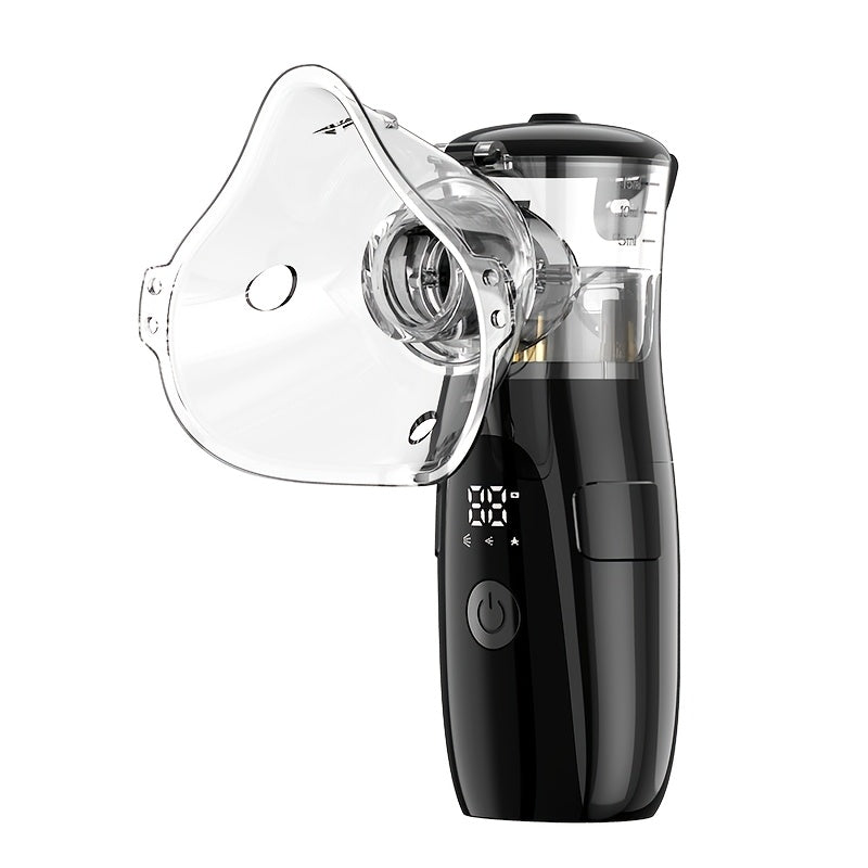 Portable Mesh Nebulizer Inhaler – Handheld Soundwave Technology, Silent Operation, USB Powered, Easy-Clean System, Compact Travel-Friendly for Adults & Kids, Respiratory Care at Home | ShopVora CA