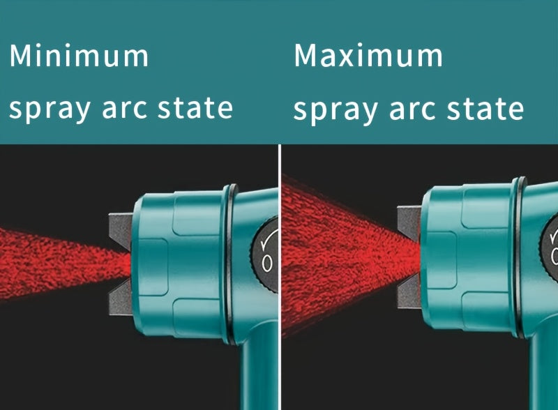 21V Portable Paint Sprayer Gun, One-Time Uniform Spraying Soft Mold Spray Gun, Ergonomic Handle Durable Structure, Multifunctional Spray Gun For Automotive Details, Furniture Painting & Projects