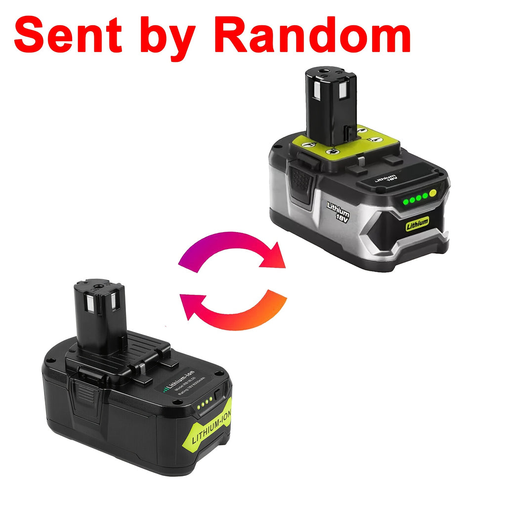 1/2/4 PACK 8Ah 18V P108 Lithium Ion Battery Compatible With Ryobi 18V ONE+ Battery Replacement P108 P102 P103 P104 P105 P107 P109 P122 Cordless Tool Batteries Rapid Rechargeable Batteries With Indicator