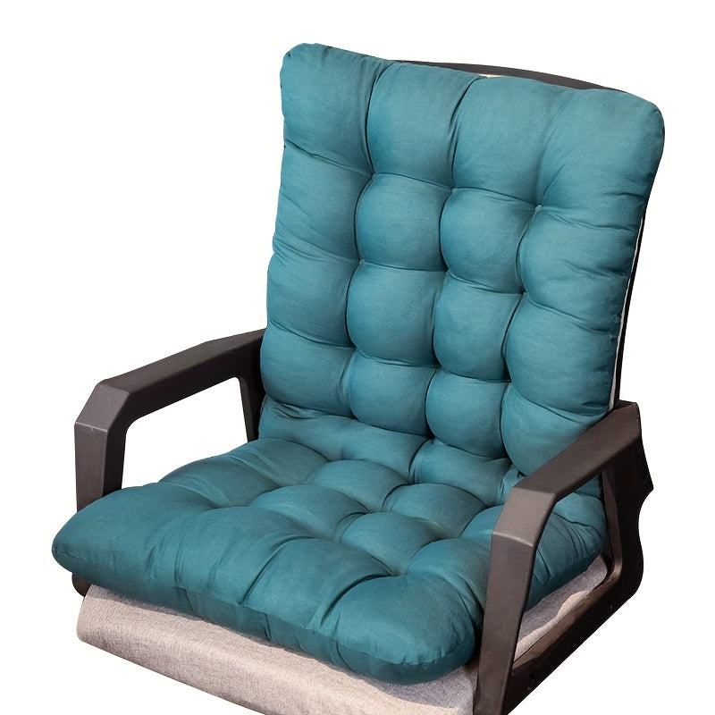Rocking Chair Cushion with Ties Overstuffed Seat and Back Pad Lounge Patio Outdoor Bench Chair Cushion - Canada