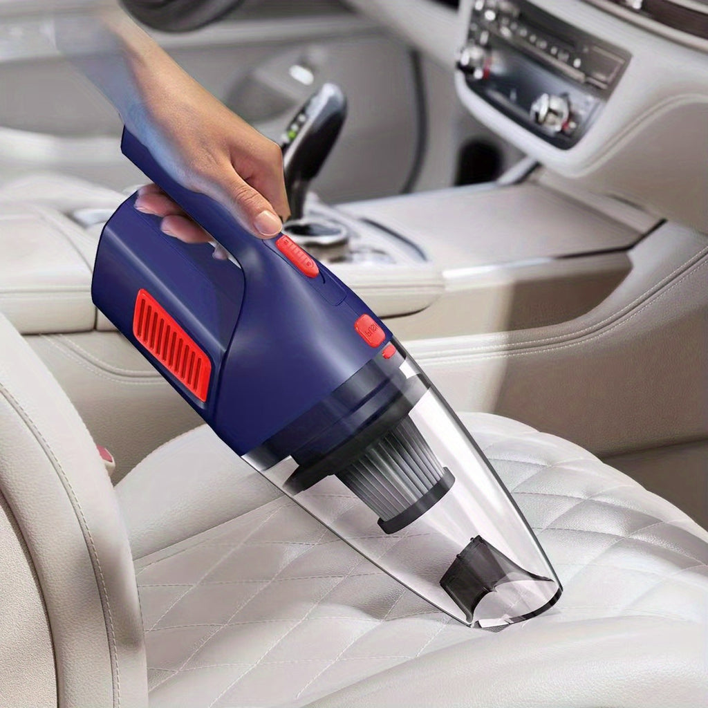 Home Vacuum Cleaner, 6800PA Powerful Suction, Portable Vacuum, Easy-To-Use Vacuum, 2000Mah High Capacity, Quiet Operation, Ideal for Car Interiors, Home And Pet Cleaning, Women'S Car Additions, Automotive Supplies And Gifts