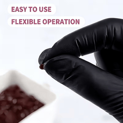 100-Pack Black Nitrile Disposable Gloves – Extra-Thick, Latex-Free | S, M, L, XL | Food Safe for Kitchen, Tattoo, Beauty Salon & Cleaning | Powder-Free Protective Gloves | ShopVora CA