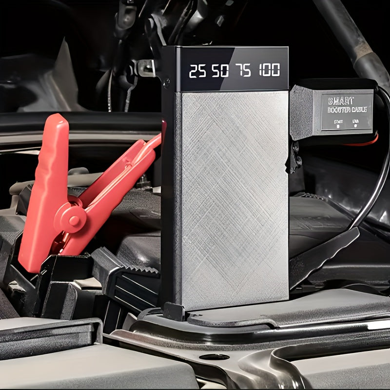 10000mAh Portable Car Jump Starter 12V Emergency Power Supply with LED Emergency Light, Fast Charging, Air Pump Option — Cars, Trucks, Motorcycles & Boats Canada
