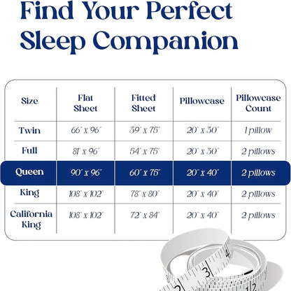 Silver Infused Bamboo Sheet Set 3/4pcs – Ultra-Soft Cooling Bed Sheets with 17" Deep Pockets, Antibacterial Wrinkle-Free Viscose Bedding for Hot Sleepers, Fitted Sheet, Flat Sheet & Pillowcases, Twin Full Queen King, 7 Colours