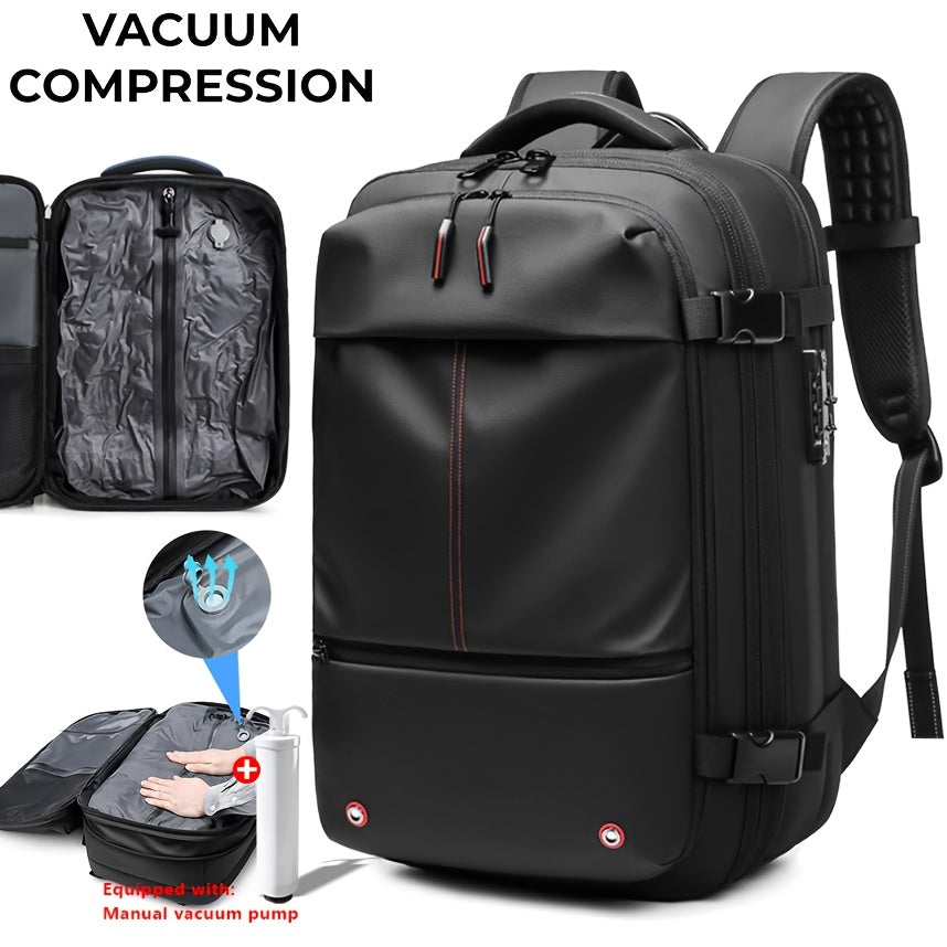 Men'S Backpack Multifunctional Travel Bag Vacuum Compression Business New Computer Backpack Large Capacity