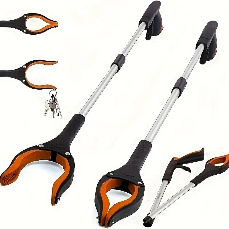 Foldable Grabber Reacher Tool 33 Inch – 360° Rotating Jaws, Lightweight Mobility Aid for Seniors, Trash Pickup & Daily Living Assistance Canada