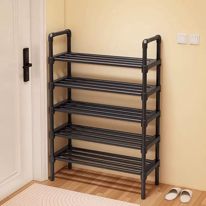 Entryway Shoe Rack Organizer – Multi-Layer Shoe Cabinet, Freestanding Multifunctional Storage Shelf for Hallway Bedroom Closet