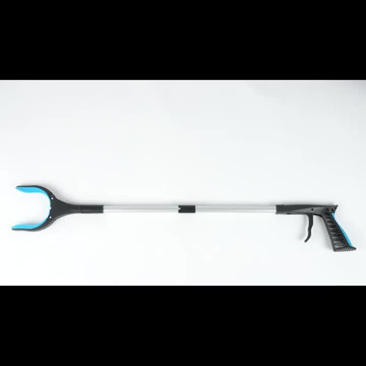 [Foldable Grabber Tool] Lightweight 33-Inch Foldable Grabber Tool for Seniors | Extendable Reacher with 360° Rotating Jaws for Easy Trash Pickup & Mobility Assistance, Long, Trash Pickup,1pc Foldable Multi-Scene Trash and Reacher Grabber, Ideal for Living