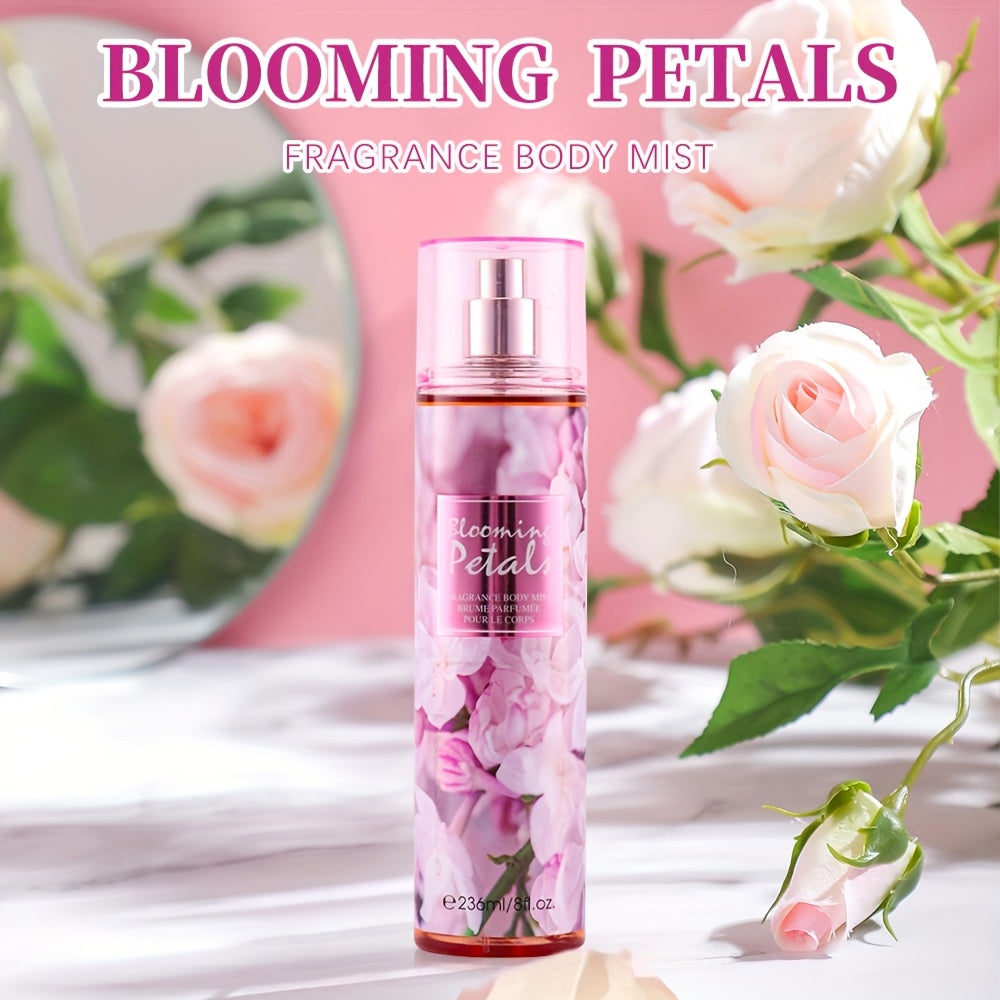 Women's Body Fragrance Mist & Hair Perfume Spray – 13 Long-Lasting Floral Scents, 3oz & 8oz – Daily Wear, Date Night & Gift Set for Women – Cherry Blossom, Rose, Lavender & More