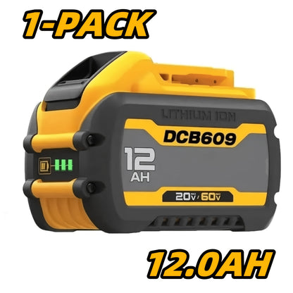 DeWalt 20V/60V MAX Replacement Battery 12.0Ah – Compatible DCB612 DCB609 DCB610, High-Capacity Lithium-Ion for Cordless Power Tools, LED Indicator, 1/2/4 Pack | Canada