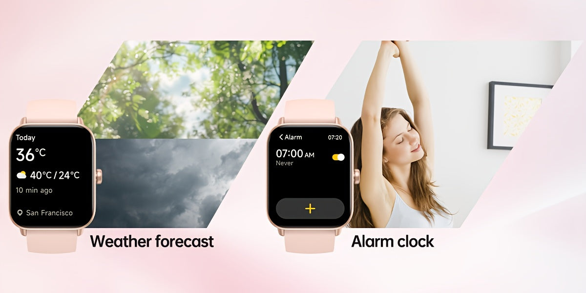Smart Watch with Alexa & Wireless Calling – 1.83" Full Touch Screen, 105+ Sports Modes, 24/7 Health Sleep Tracker, Phone Finder, Remote Camera, Long Battery – Android & iPhone Canada