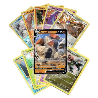 Pokémon Cards 50-Pack Lot with Guaranteed Ultra Rare V/Vmax/Vstar/GX/EX + 5 Holos – No Duplicates, Authentic TCG Collection Bundle for Kids & Collectors Canada