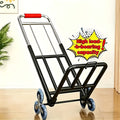 Stair Climbing Hand Truck, Heavy Duty Folding Trolley Cart, Portable Stair Climber Dolly For Moving, Shopping, Warehouse & Home Use, Load-Bearing Utility Cart