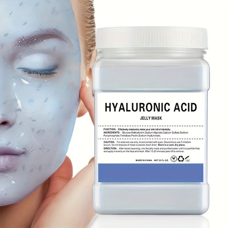 23Oz Hyaluronic Acid Mask Powder - Hydrating And Firming Daily Face Mask for Deep Cleansing And Oil Control - Perfect Holiday Gift