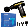 Oversized! Portable Massage Gun Four-Head Set - Elegant Design, USB Rechargeable, Ideal for Relieving in Body, Back, Neck And Waist - The Perfect Holiday Gift for Everyone, Stocking Stuffers for Christmas, Christmas Gifts, Personal Massager