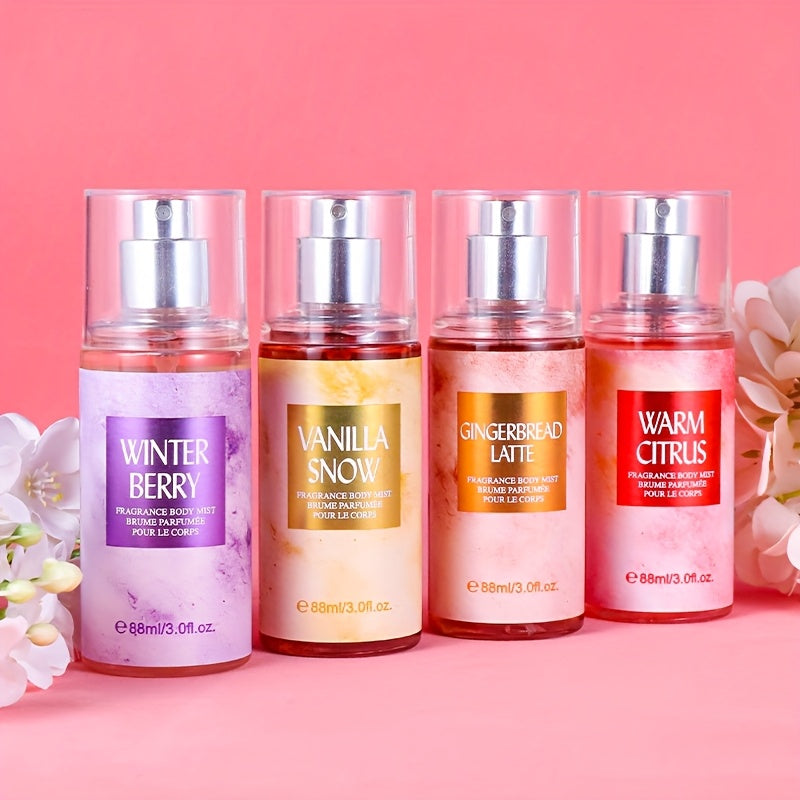 13 Scents Women'S Hair And Body Fragrance Mist (3Oz/8Oz), Floral-Scented Body Spray & Long-Lasting Fresh Perfume, Perfect for Daily, Dating, Parties & Gifts
