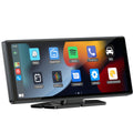 LAMTTO 9.26-Inch Wireless Carplay Screen for Car Compatible with Carplay And Android Auto, Portable Car Stereo with GPS Navigation, Wireless, Mirror Link, Drive Play, Screen for All Vehicles, Without Battery