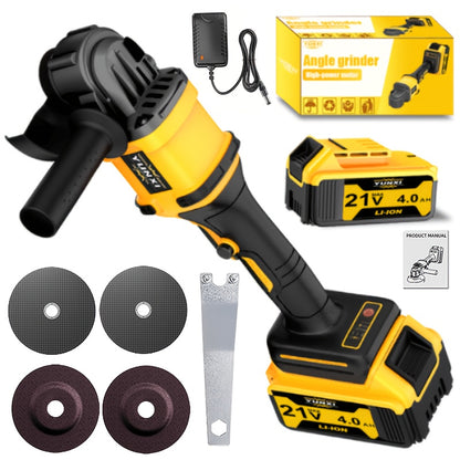 Cordless Lithium Angle Grinder & Electric Polishing Machine – Multifunctional Grinding Polishing Tool, Single/Upgraded/Deluxe Kit, Gift for Dad & Boyfriend Canada
