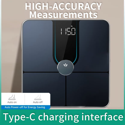 390 Pound High Capacity Bathroom Digital Weight Scale – Extra Wide Platform, Backlit LCD Display, Accurate & Easy to Read Electronic Weighing Machine